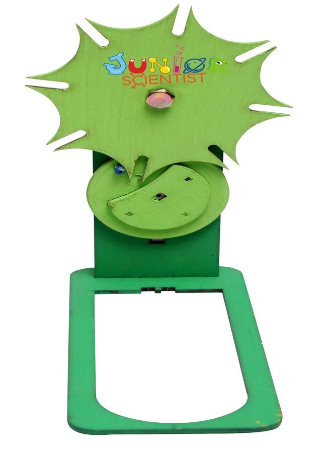 THE CURIOUS BRAIN® Geneva Drive Cross Mechanism Working Model- DIY KIT for 10+ Age Girls & Boys- Science FAIR School Educational Model- STEM Learning Activity- Mechanical LAB Model - Image 2